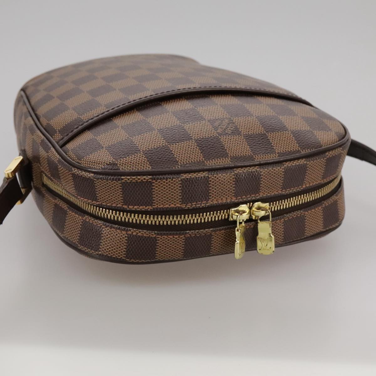 LOUIS VUITTON Damier Ebene Ipanema PM Shoulder Bag N51294 LV PP072
