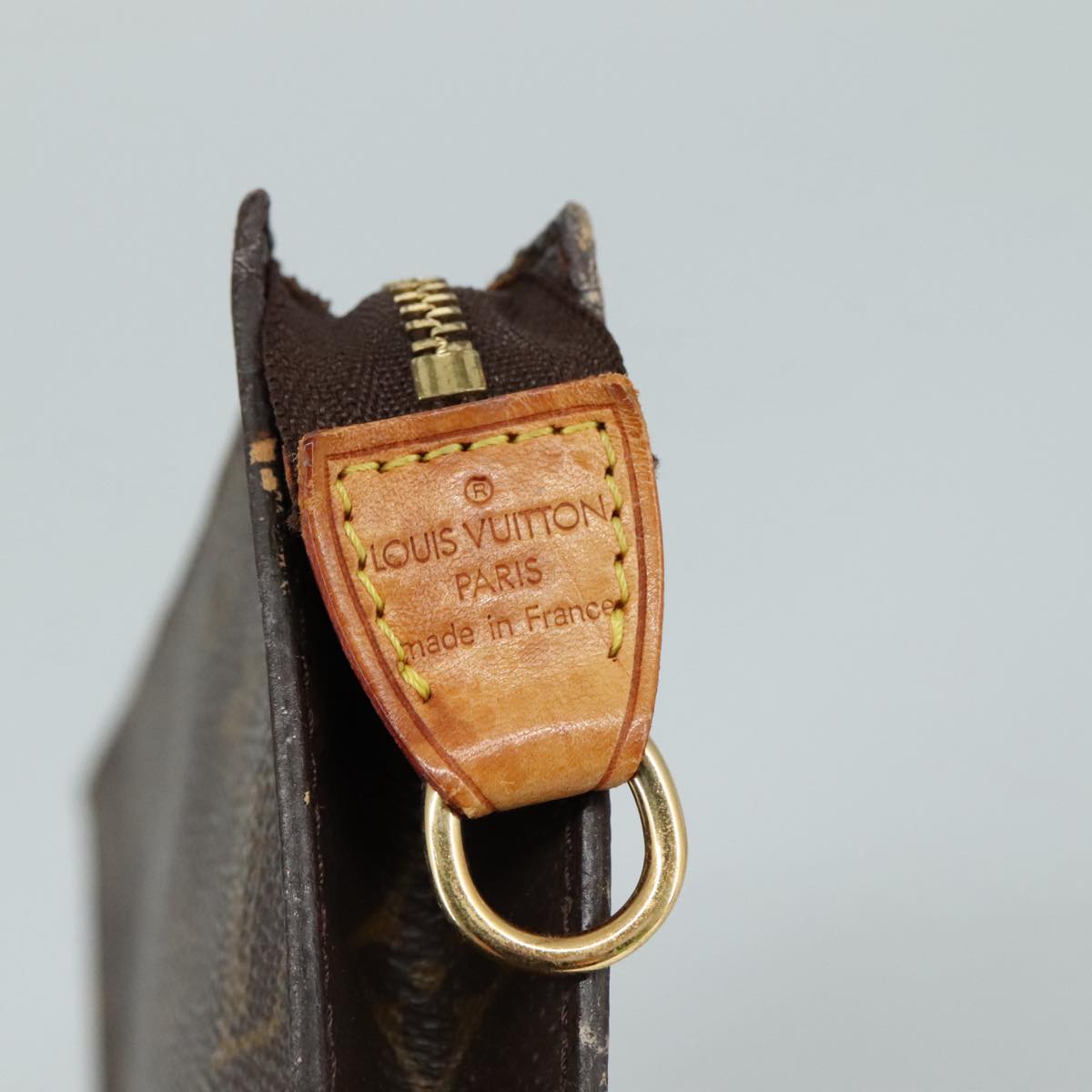 LOUIS VUITTON Monogram Bucket GM Pouch Accessory Pouch LV PP078