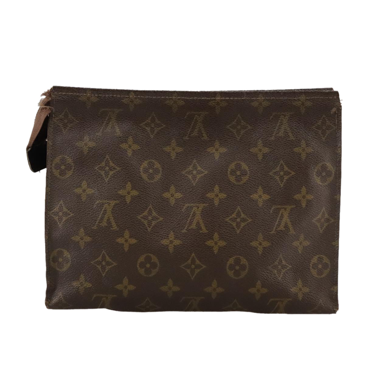 LOUIS VUITTON Monogram Poche Toilette 26 Pouch Vintage M47542 LV PP079