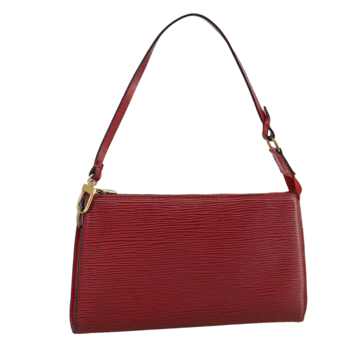 LOUIS VUITTON Epi Pochette Accessoires Accessory Pouch Red M52987 PP089