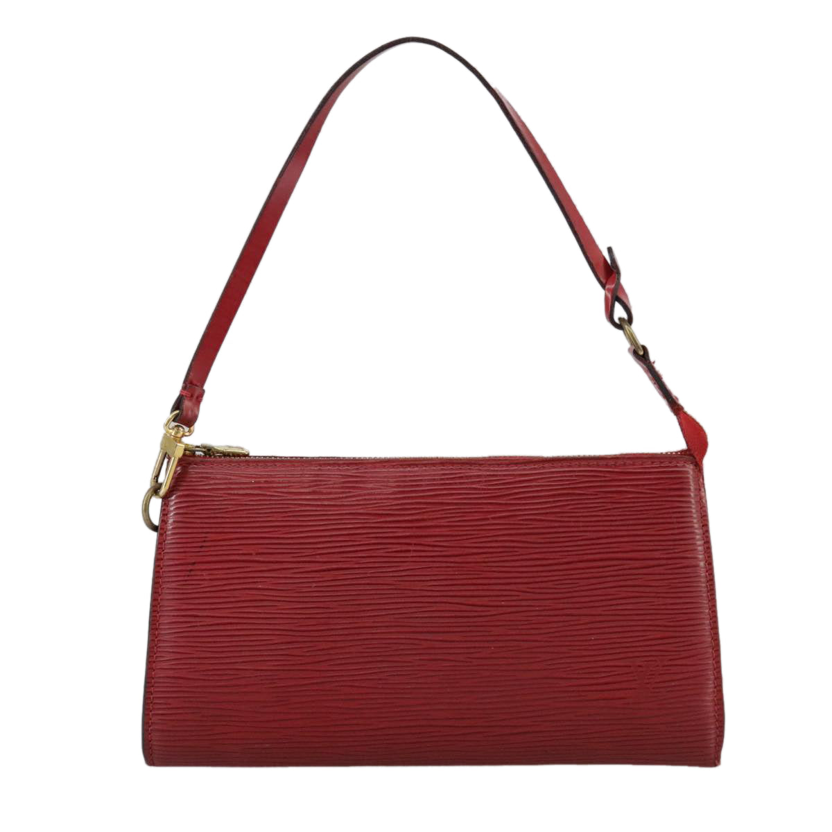 LOUIS VUITTON Epi Pochette Accessoires Accessory Pouch Red M52987 PP089