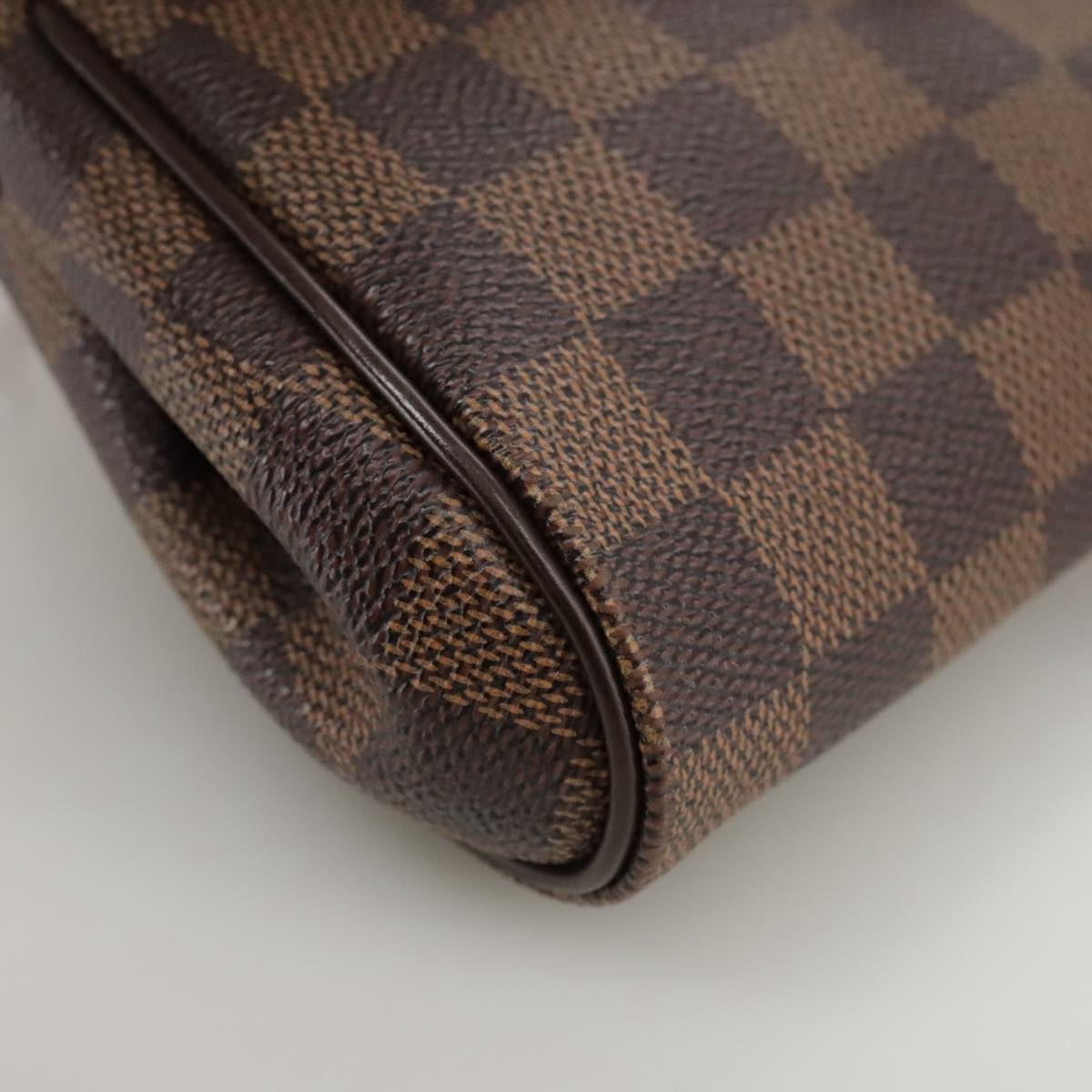 LOUIS VUITTON Damier Ebene Eva Shoulder Bag 2way N55213 LV PP109