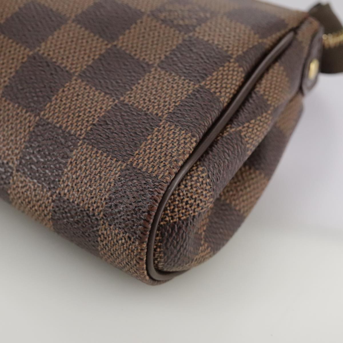 LOUIS VUITTON Damier Ebene Eva Shoulder Bag 2way N55213 LV PP109