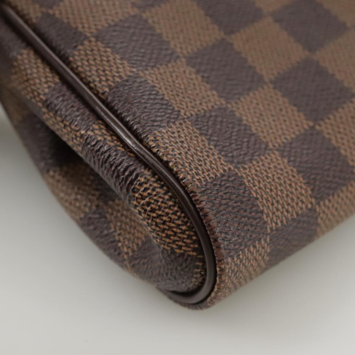 LOUIS VUITTON Damier Ebene Eva Shoulder Bag 2way N55213 LV PP109