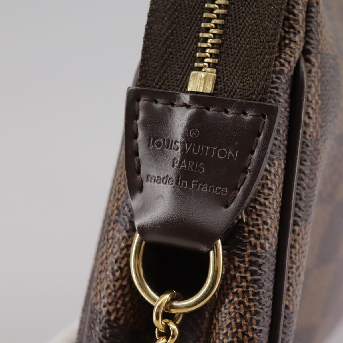 LOUIS VUITTON Damier Ebene Eva Shoulder Bag 2way N55213 LV PP109