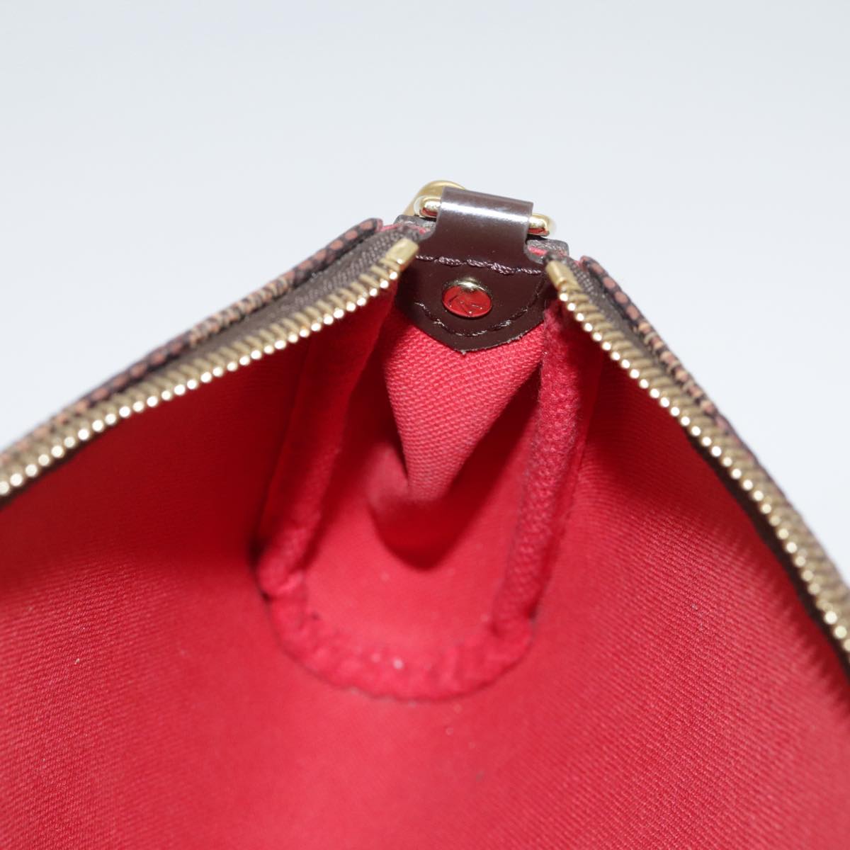 LOUIS VUITTON Damier Ebene Eva Shoulder Bag 2way N55213 LV PP109