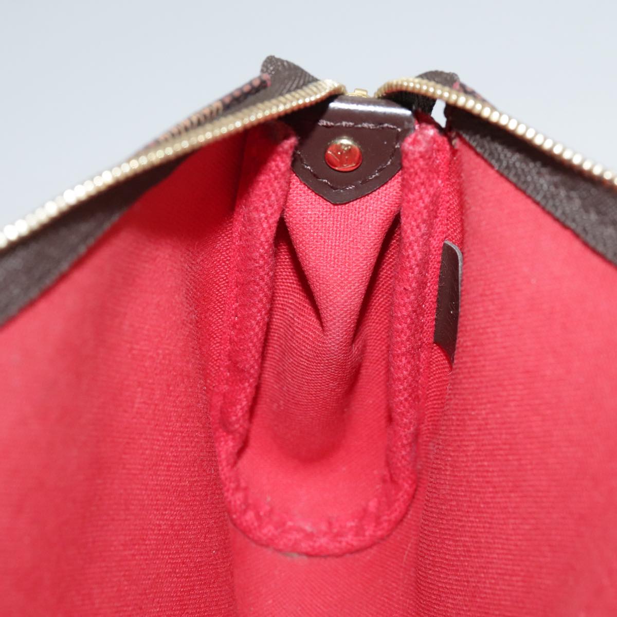 LOUIS VUITTON Damier Ebene Eva Shoulder Bag 2way N55213 LV PP109