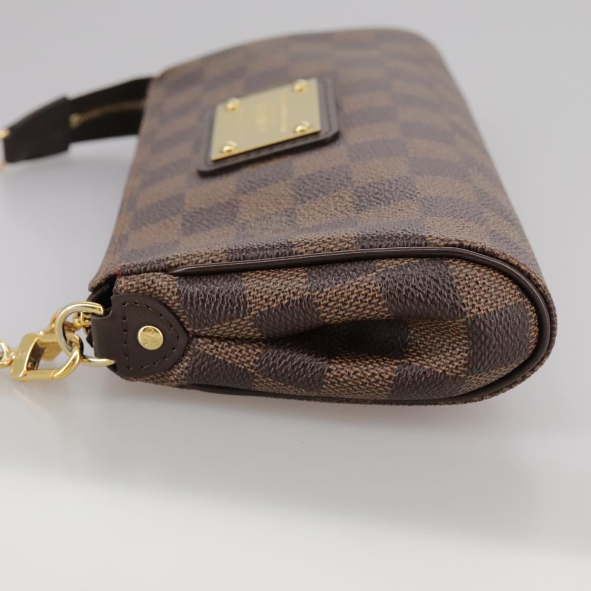 LOUIS VUITTON Damier Ebene Eva Shoulder Bag 2way N55213 LV PP109