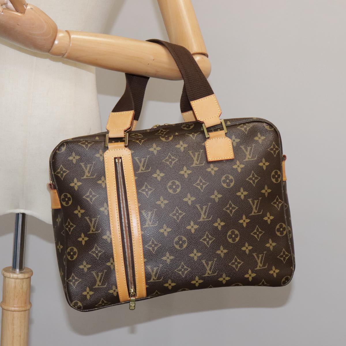 LOUIS VUITTON Monogram Sac Bosphore Hand Bag M40043 LV PP118