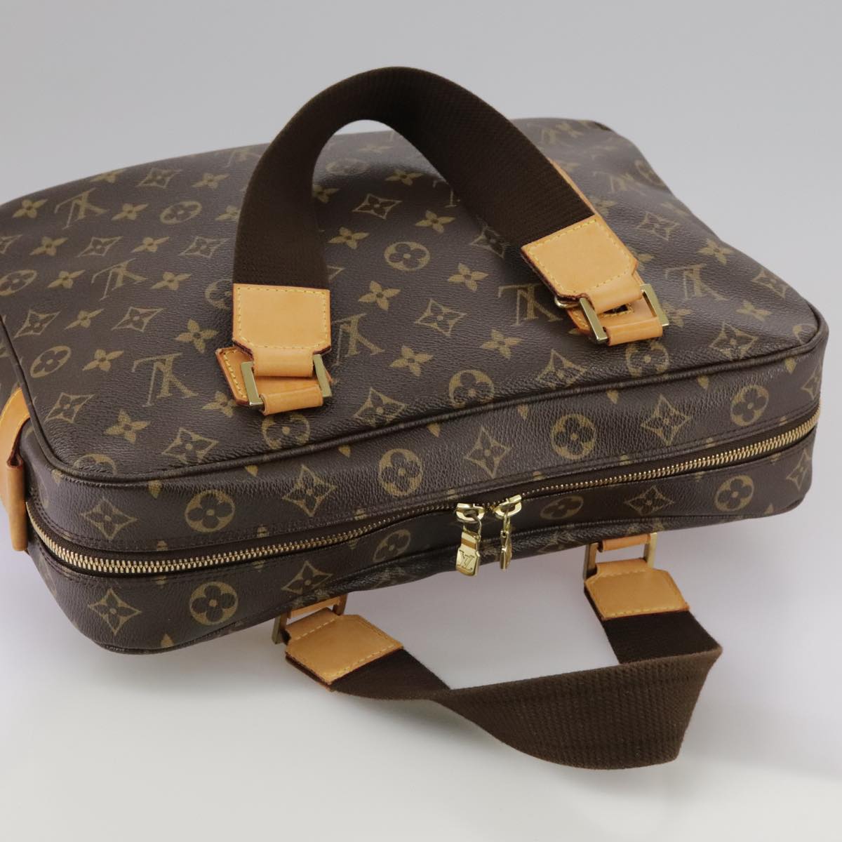 LOUIS VUITTON Monogram Sac Bosphore Hand Bag M40043 LV PP118