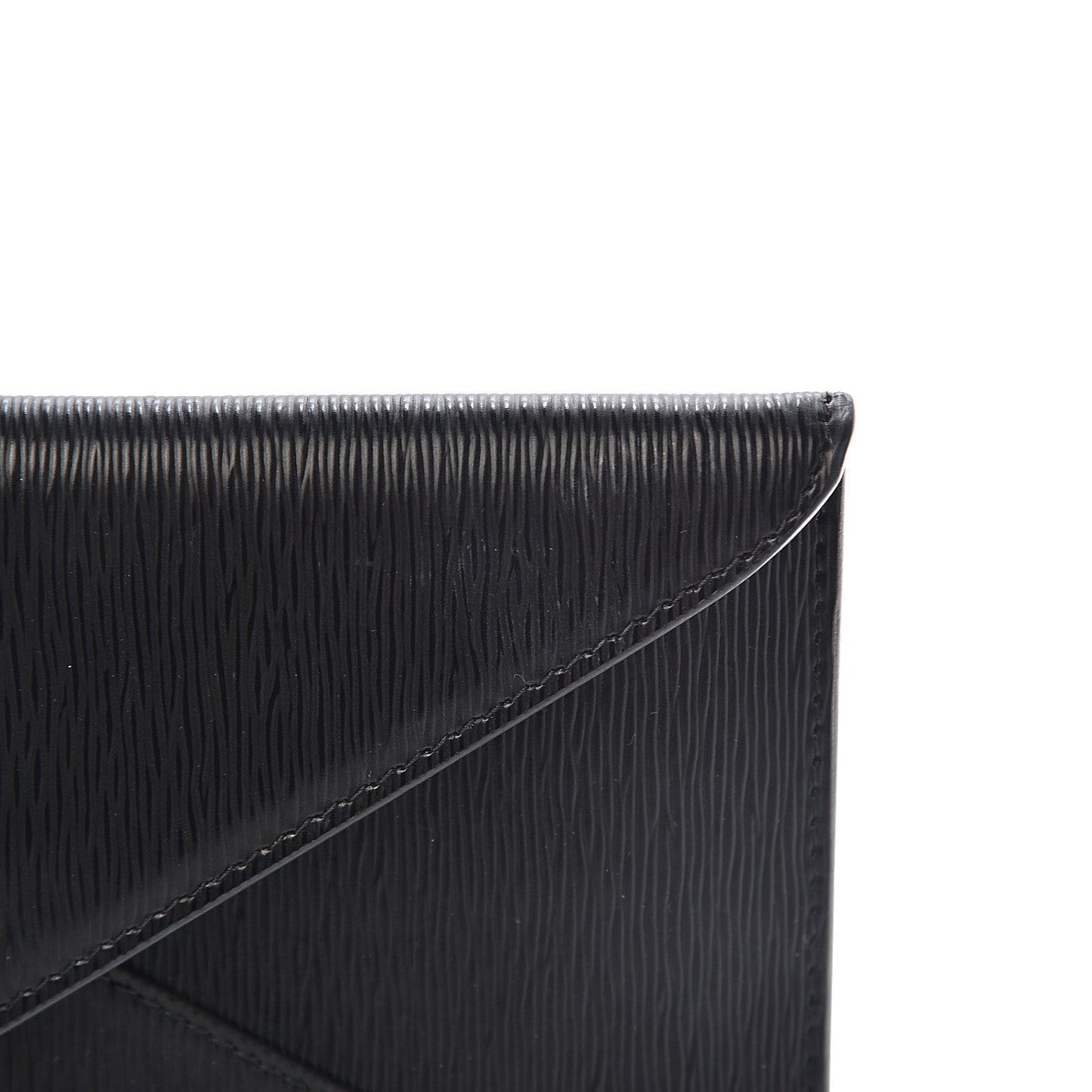 Prada Black Vitello Move Leather Long Envelope Wallet 1MF175