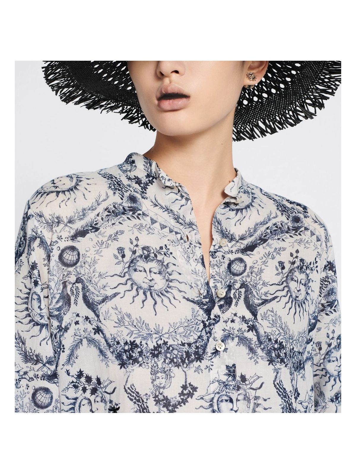 TOILE DE JOUY SOLEIL LONG BLOUSE