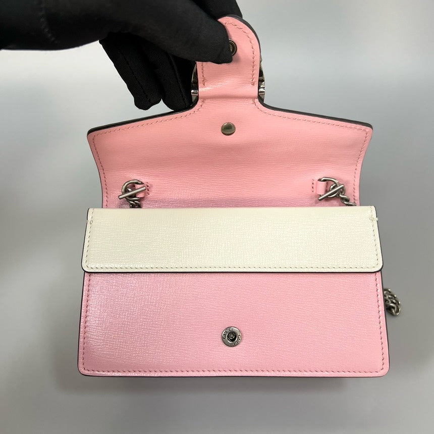 GLM-- Dionysus WOC Pink Snake Print Shoulder Bag 17x10x4cm