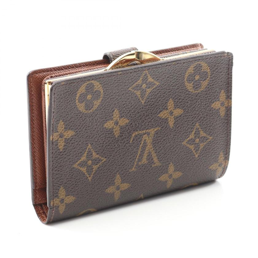 Pre-loved GLM-Porte-Monnaie Bie Viennois monogram Bi-fold wallet PVC Brown - Condition B 2101218774603