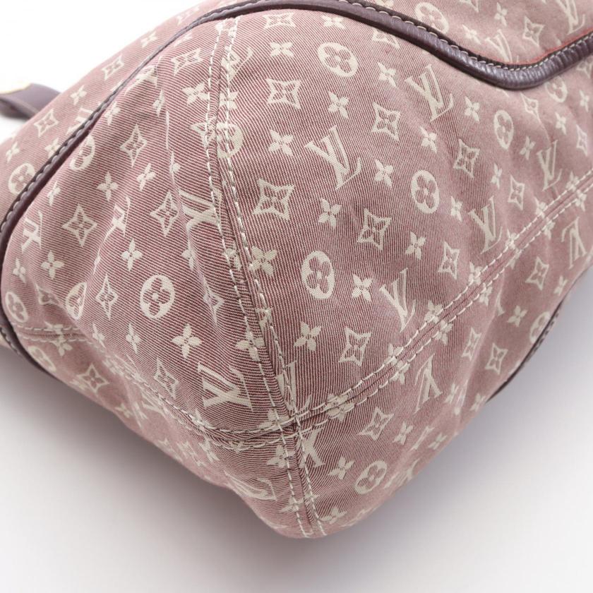 Pre-loved GLM-elegy monogram idyl Sepia Handbag canvas leather Bordeaux ivory 2WAY - Condition B 2101218798913