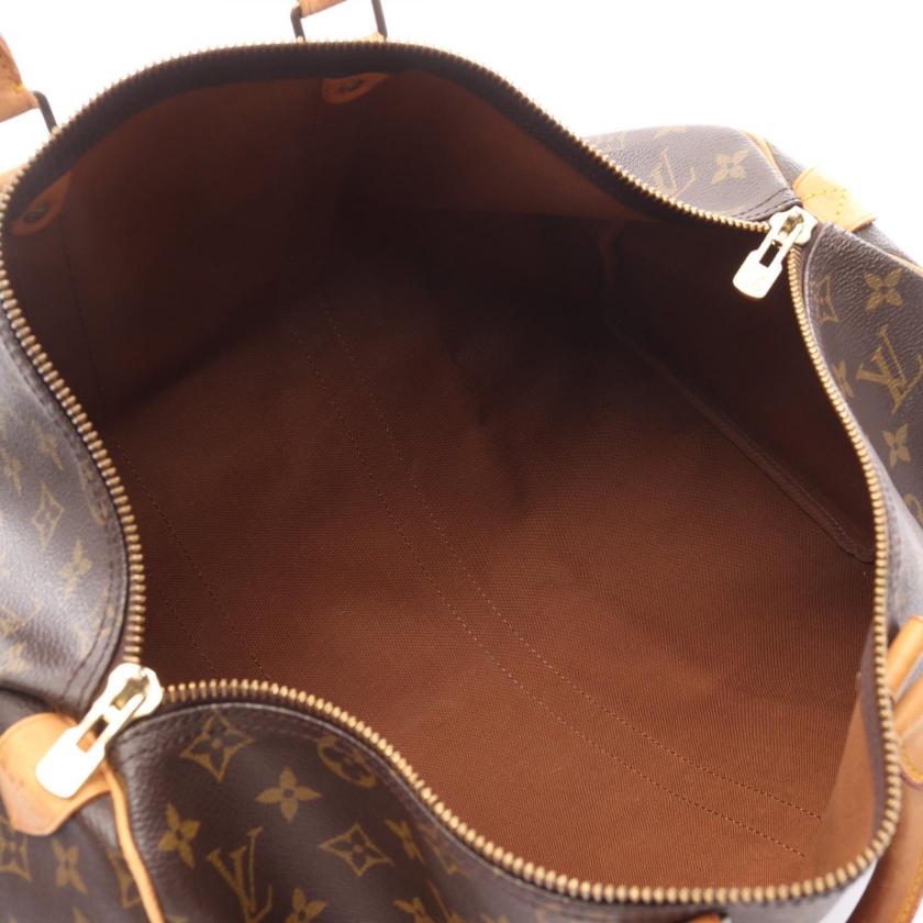 Pre-loved GLM-Keepall 45 monogram Boston bag PVC leather Brown - Condition B 2101218927504