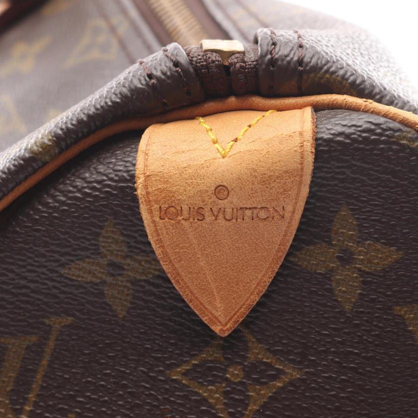 Pre-loved GLM-Keepall 45 monogram Boston bag PVC leather Brown - Condition B 2101218927504