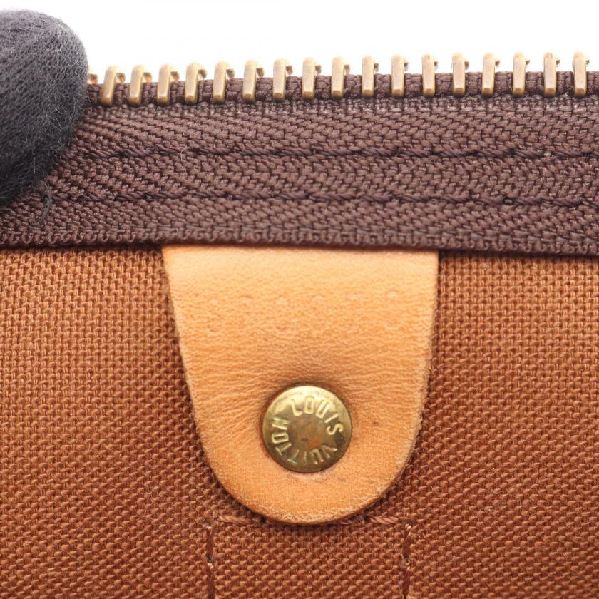 Pre-loved GLM-Keepall 45 monogram Boston bag PVC leather Brown - Condition B 2101218927504