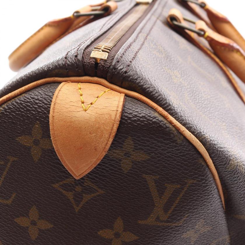 Pre-loved GLM-Keepall 45 monogram Boston bag PVC leather Brown - Condition B 2101218927504