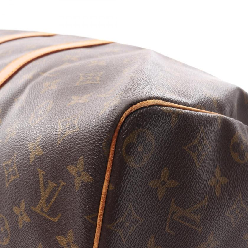 Pre-loved GLM-Keepall 45 monogram Boston bag PVC leather Brown - Condition B 2101218927504