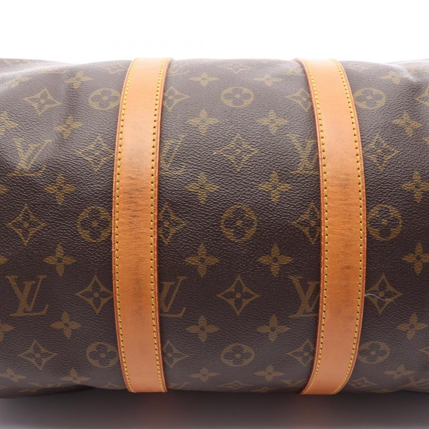 Pre-loved GLM-Keepall 45 monogram Boston bag PVC leather Brown - Condition B 2101218927504