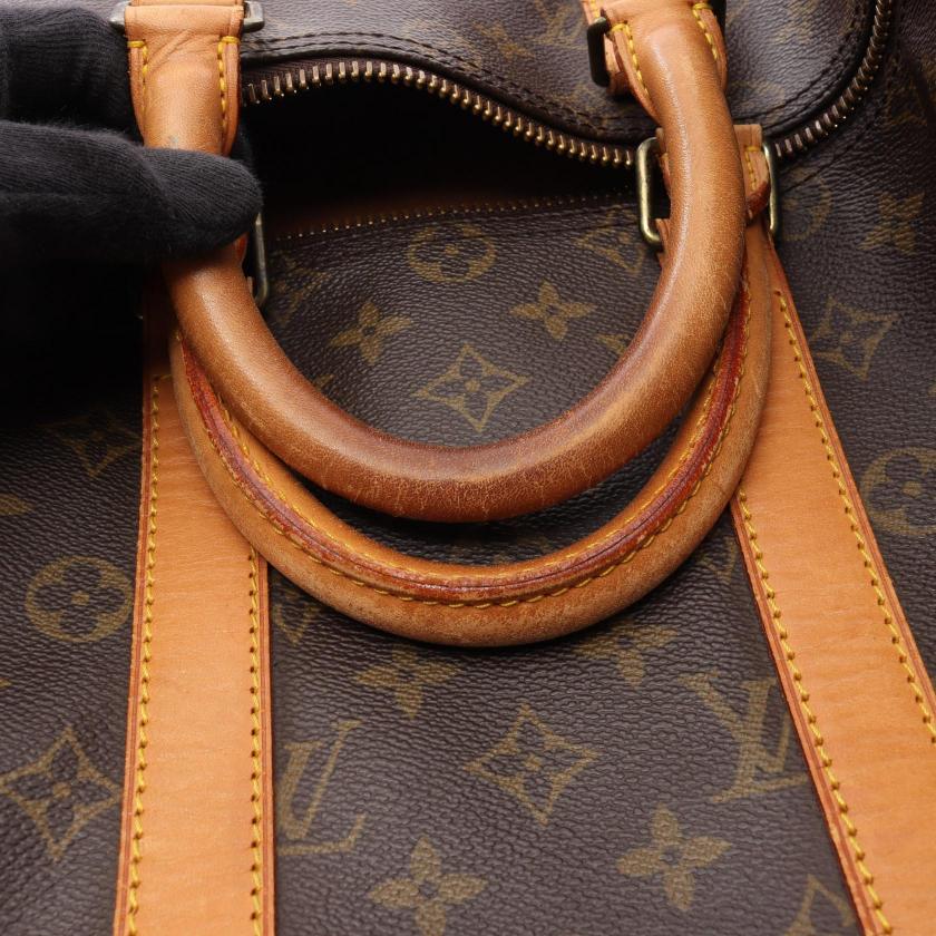 Pre-loved GLM-Keepall 45 monogram Boston bag PVC leather Brown - Condition B 2101218927504