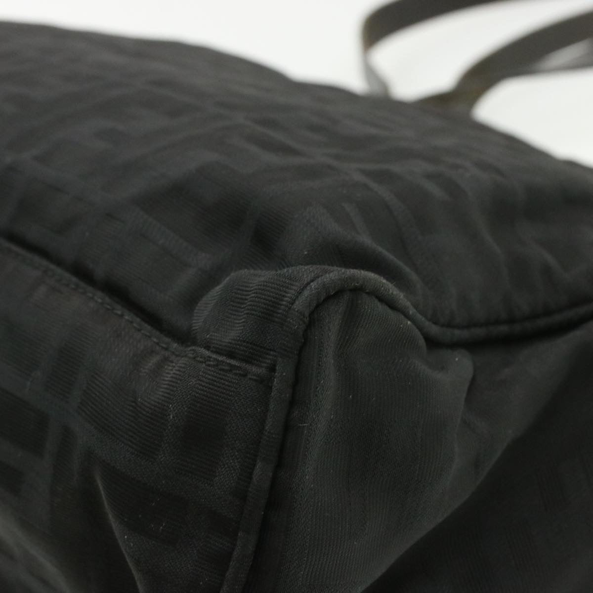 FENDI Zucca Canvas Tote Bag Black rd1023