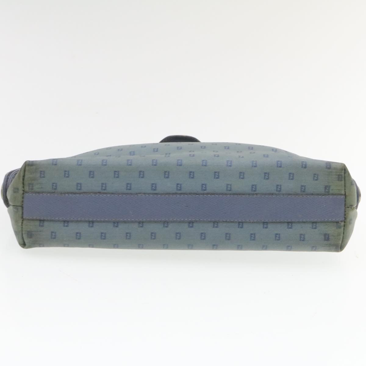 FENDI Clutch Bag Canvas 2Set Blue Black rd1490