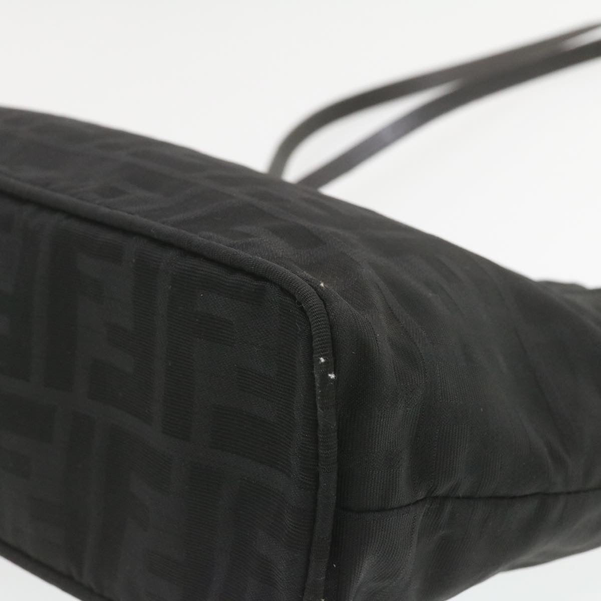 FENDI Zucca Canvas Tote Bag Black rd1651