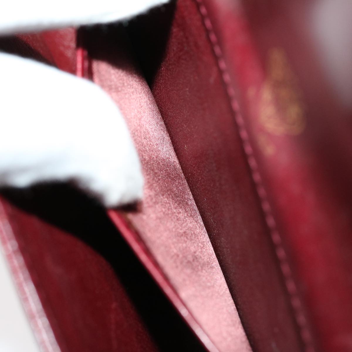 GUCCI Shoulder Bag Leather Red rd2208