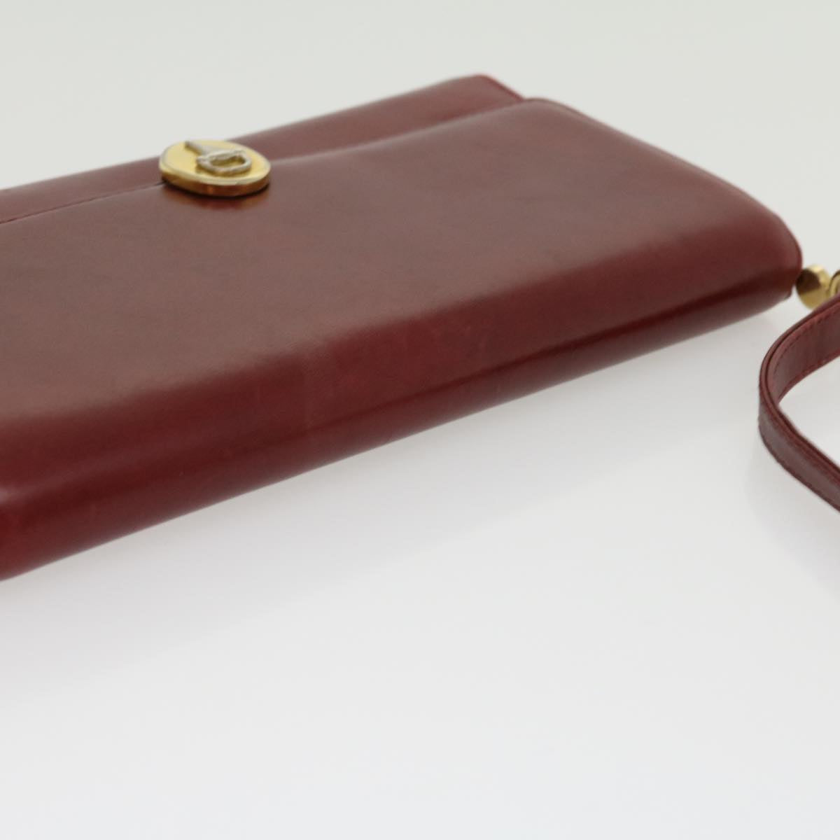 GUCCI Shoulder Bag Leather Red rd2208