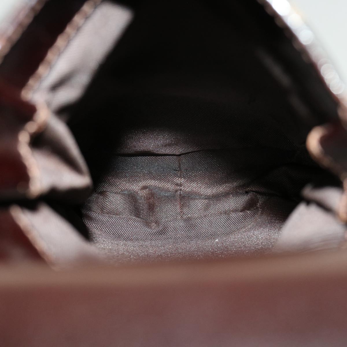 FENDI Zucca Canvas Shoulder Bag Brown rd2454