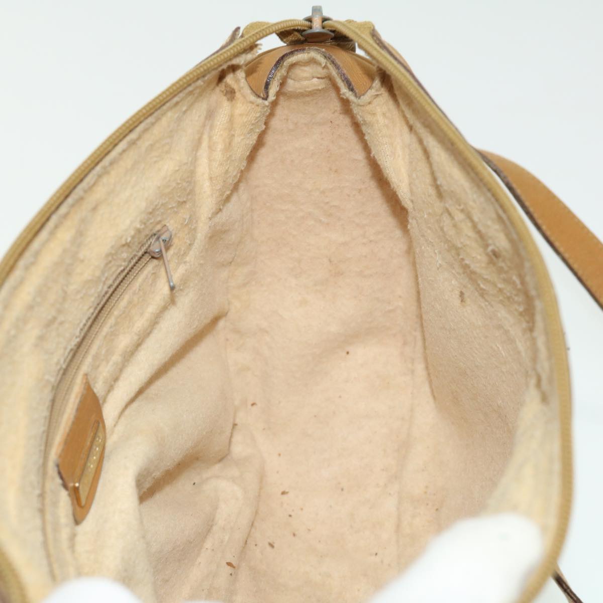 GUCCI Micro GG Canvas Shoulder Bag Brown 001580918 rd2931