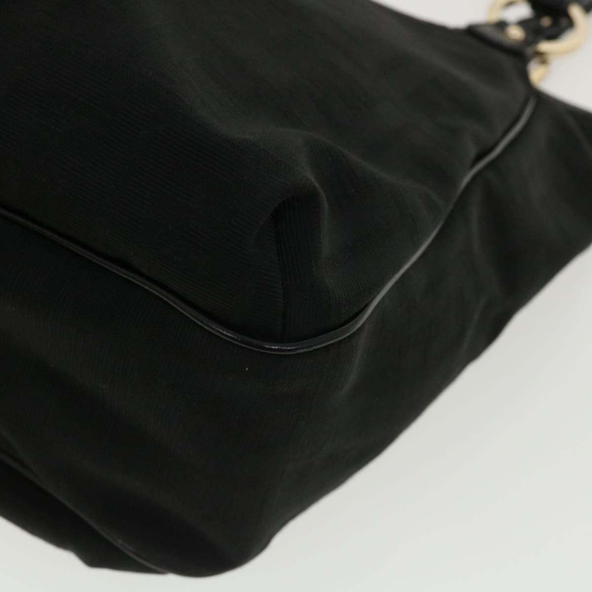 FENDI Zucca Canvas Tote Bag Black rd2989