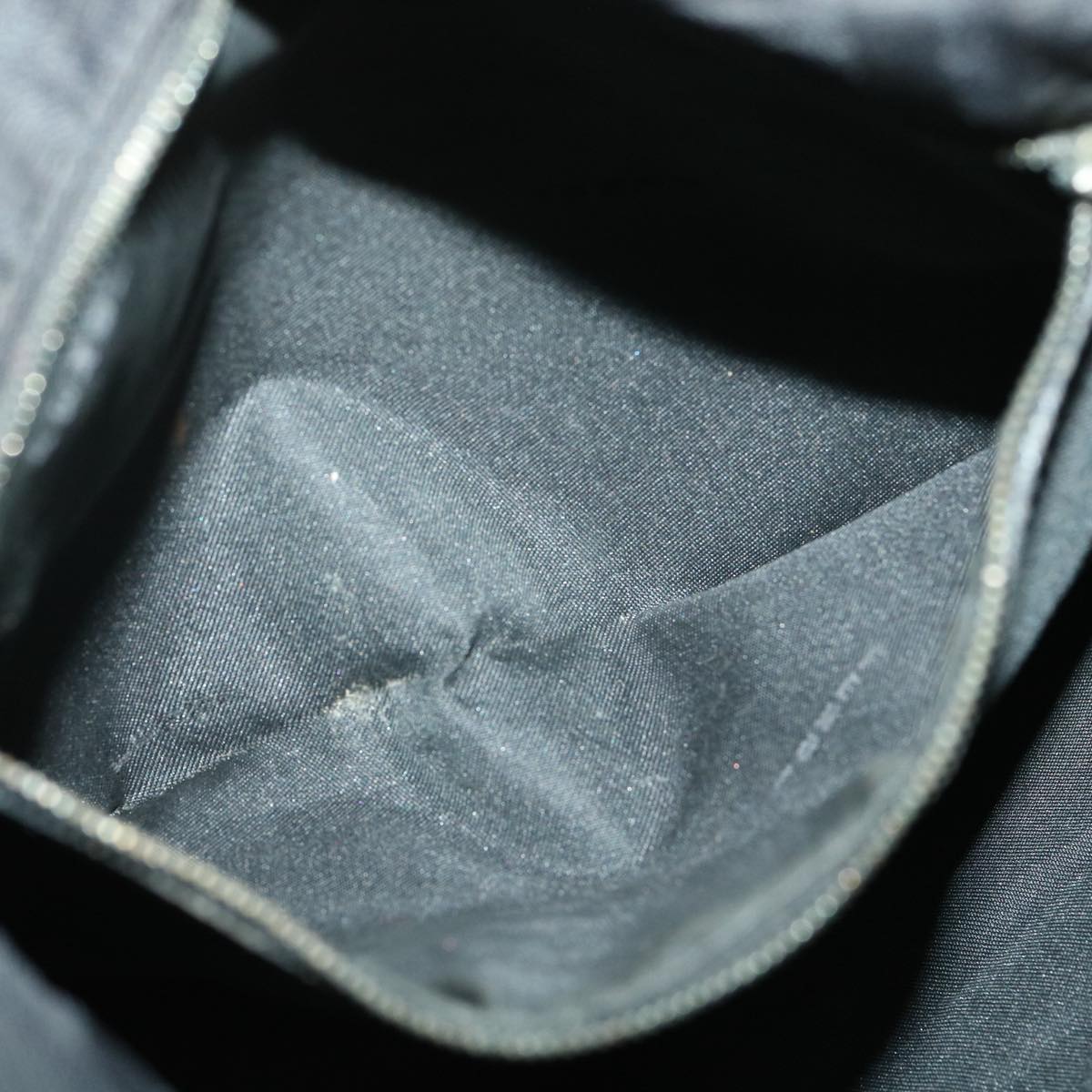 FENDI Zucca Canvas Tote Bag Nylon Black rd3648