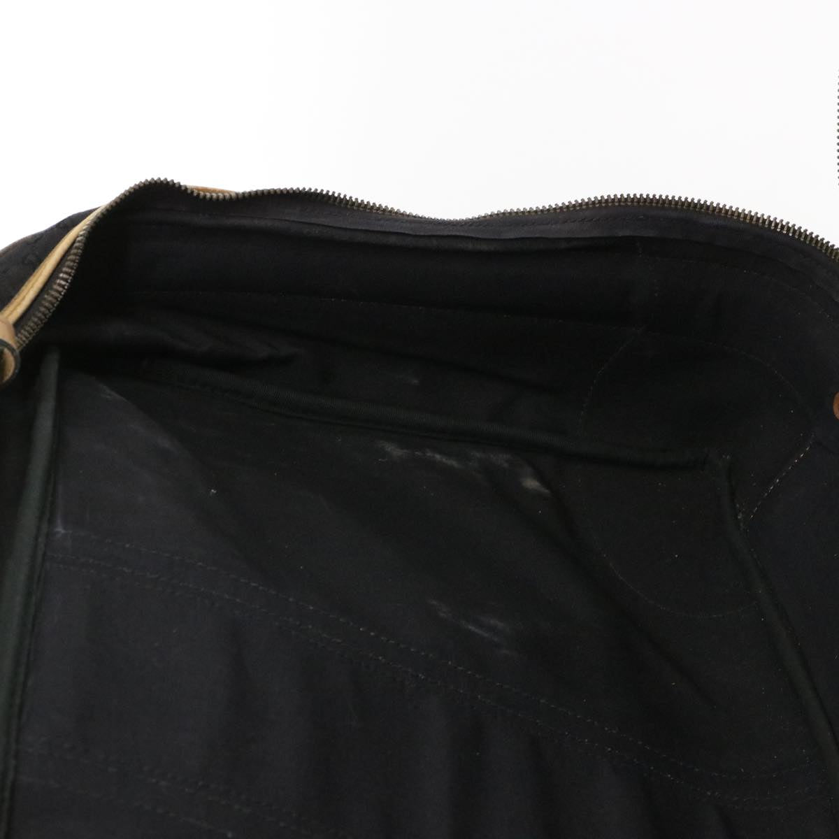 GUCCI Web Sherry Line GG Canvas Boston Bag Black Green Red rd4534