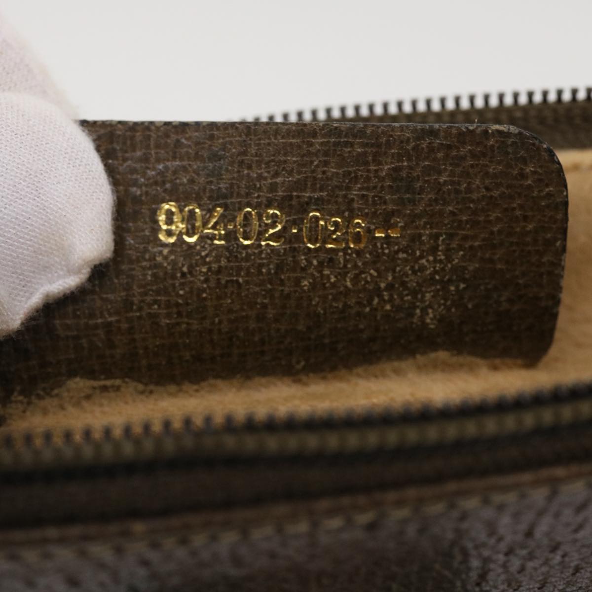 GUCCI Web Sherry Line GG Canvas Boston Bag PVC Leather Beige Green Red rd4560