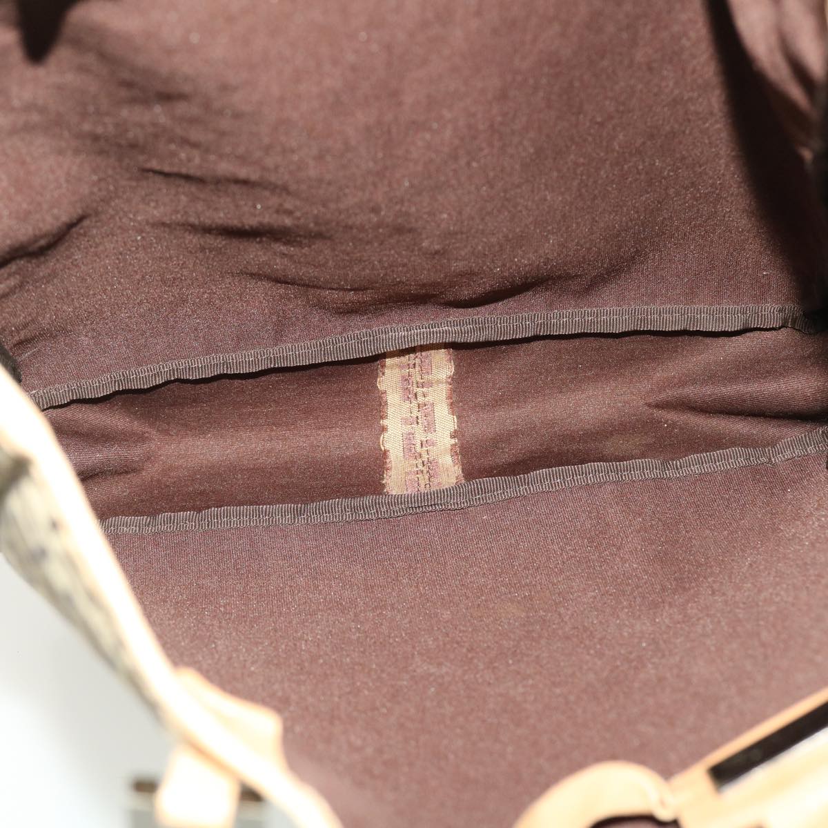 FENDI Zucchino Canvas Tote Bag Beige 3677/8BH006028 rd4733