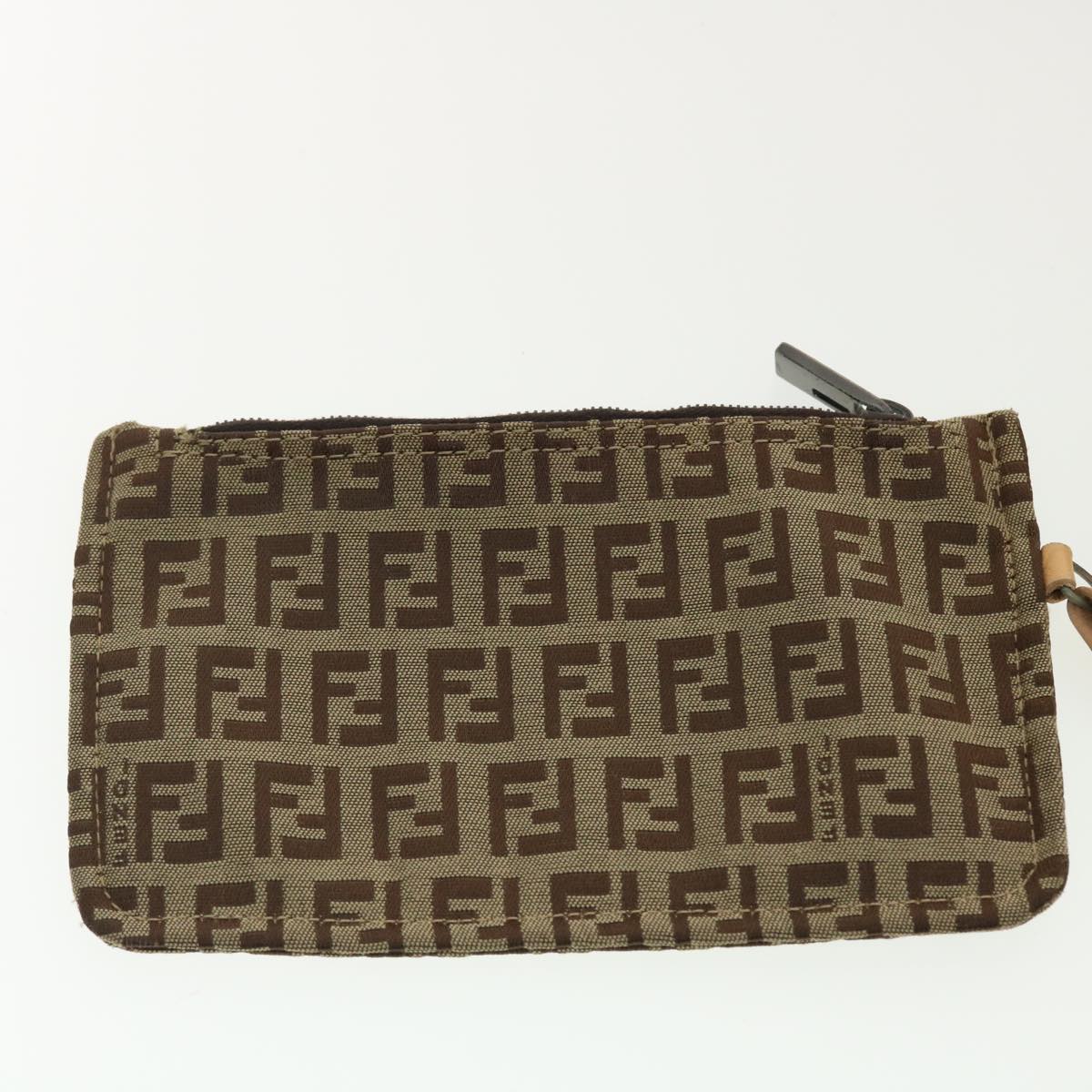 FENDI Zucchino Canvas Tote Bag Beige 3677/8BH006028 rd4733