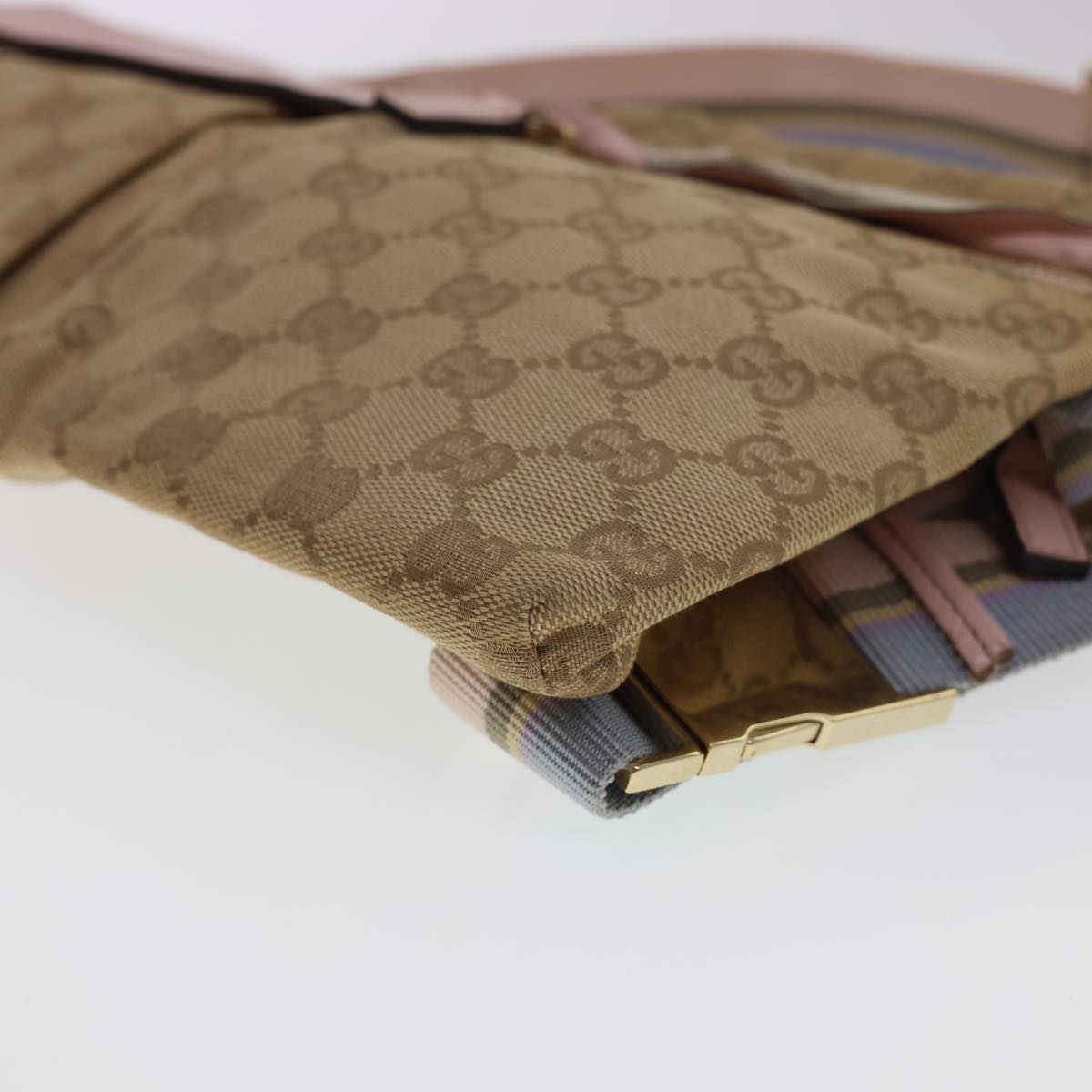 GUCCI GG Canvas Waist bag Beige 28566 rd4879
