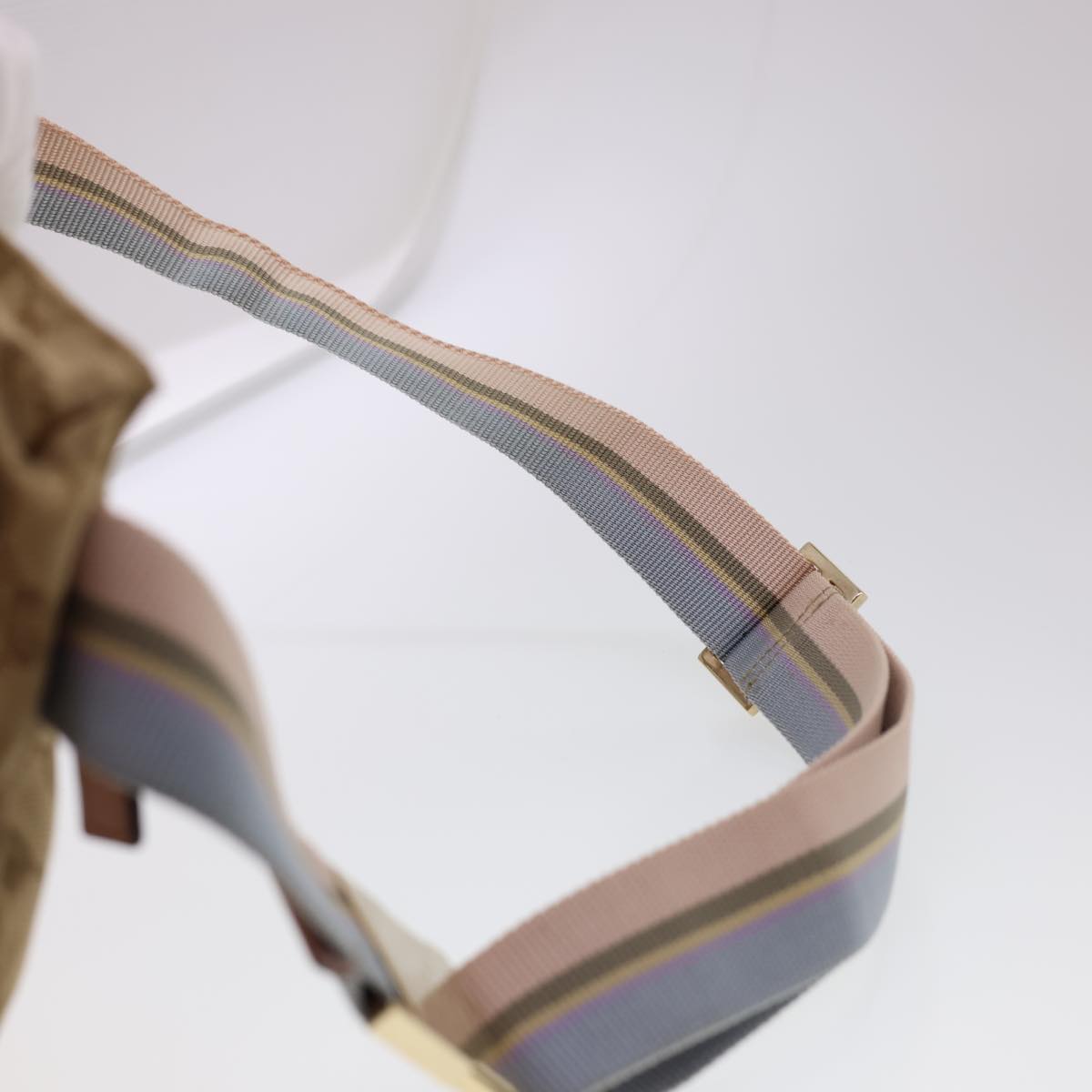 GUCCI GG Canvas Waist bag Beige 28566 rd4879