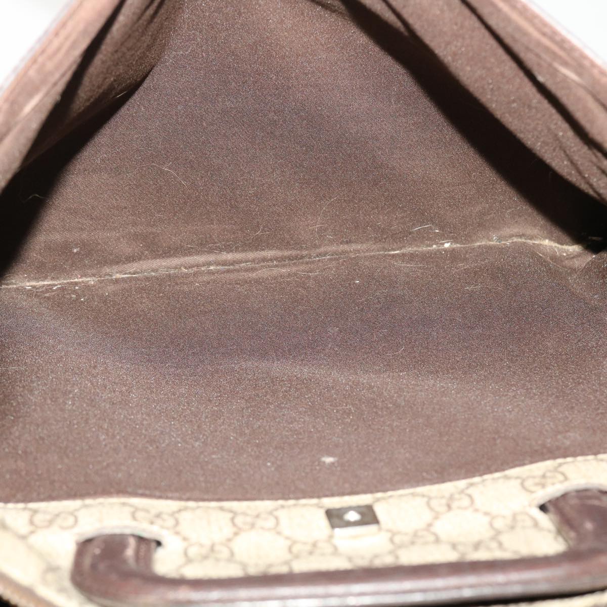 GUCCI GG Canvas Web Sherry Line Hand Bag Beige Red Green 152604 rd4886