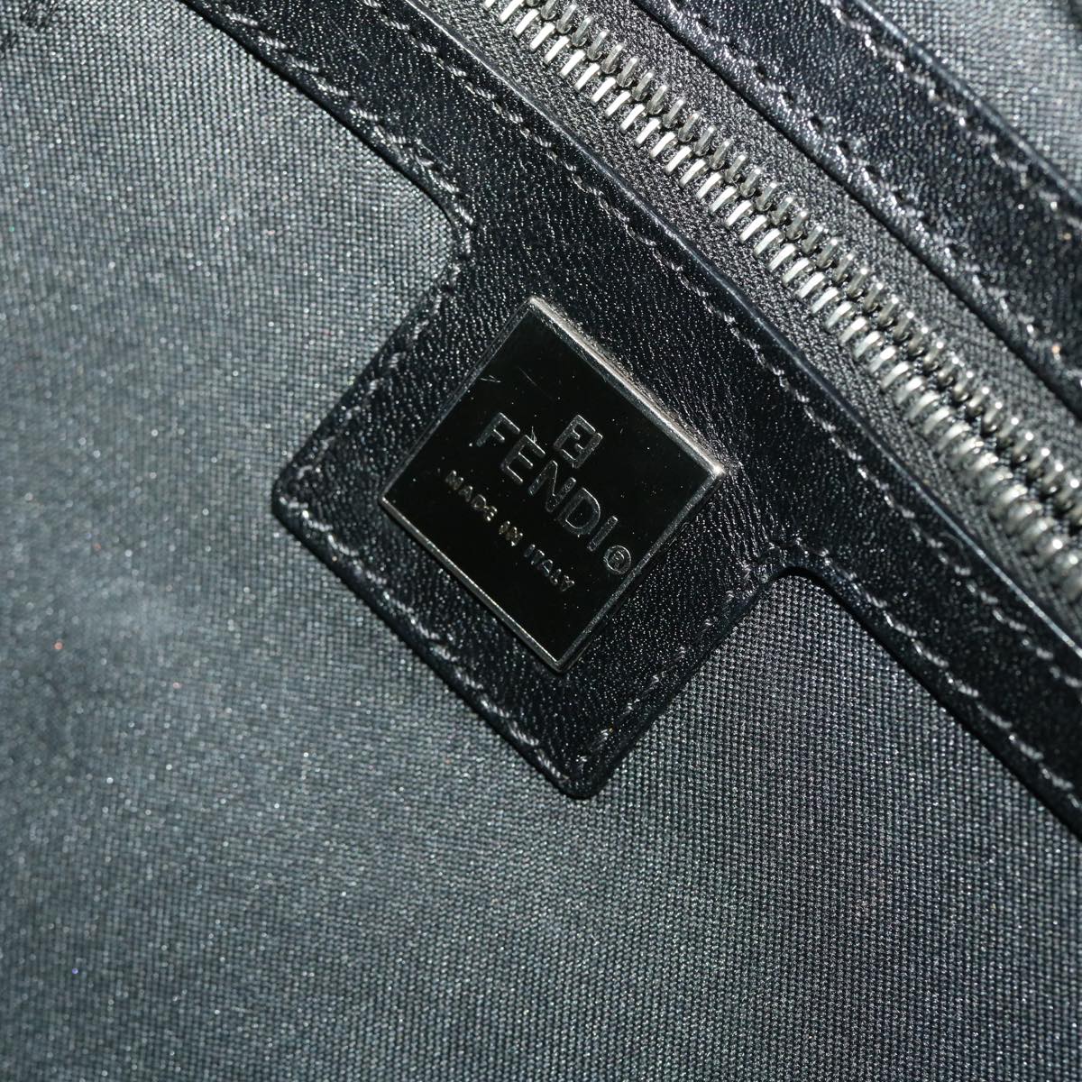 FENDI Zucca Canvas Shoulder Bag Black 2241-26617099 rd4911