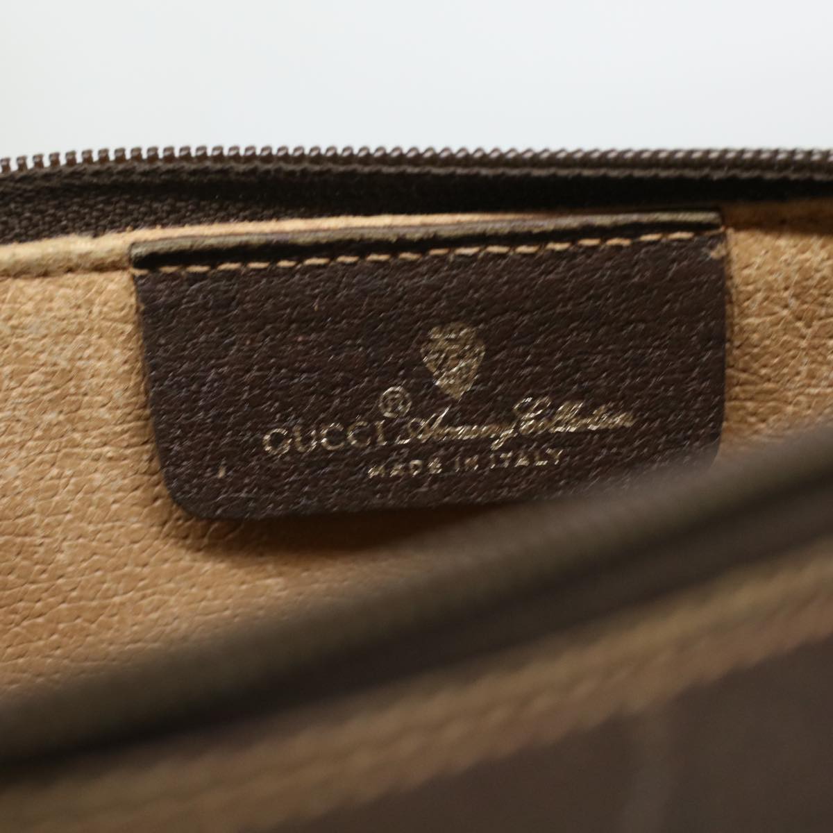 GUCCI GG Canvas Web Sherry Line Shoulder Bag Beige Red 89.02.018 rd4964