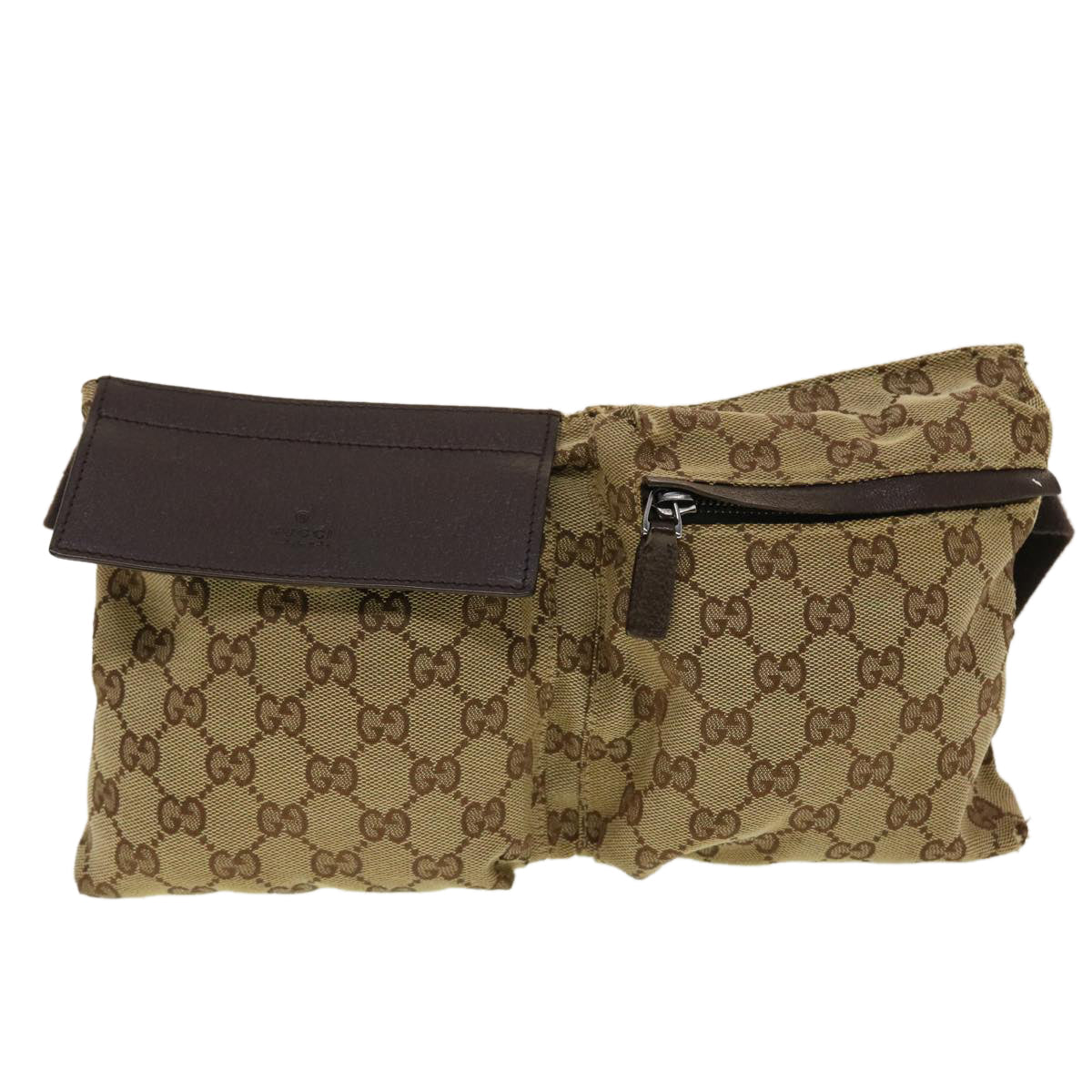 GUCCI GG Canvas Waist bag Beige 28566 rd5171