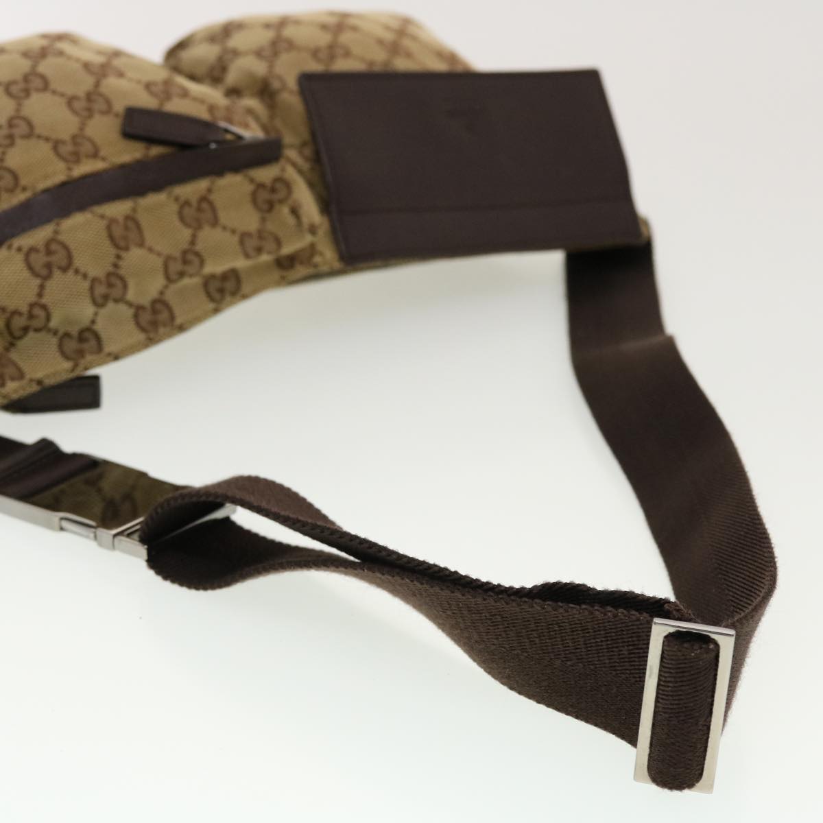 GUCCI GG Canvas Waist bag Beige 28566 rd5171