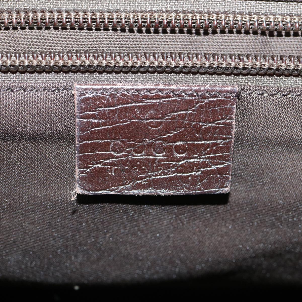 GUCCI GG Canvas Shoulder Bag PVC Leather Beige ro507