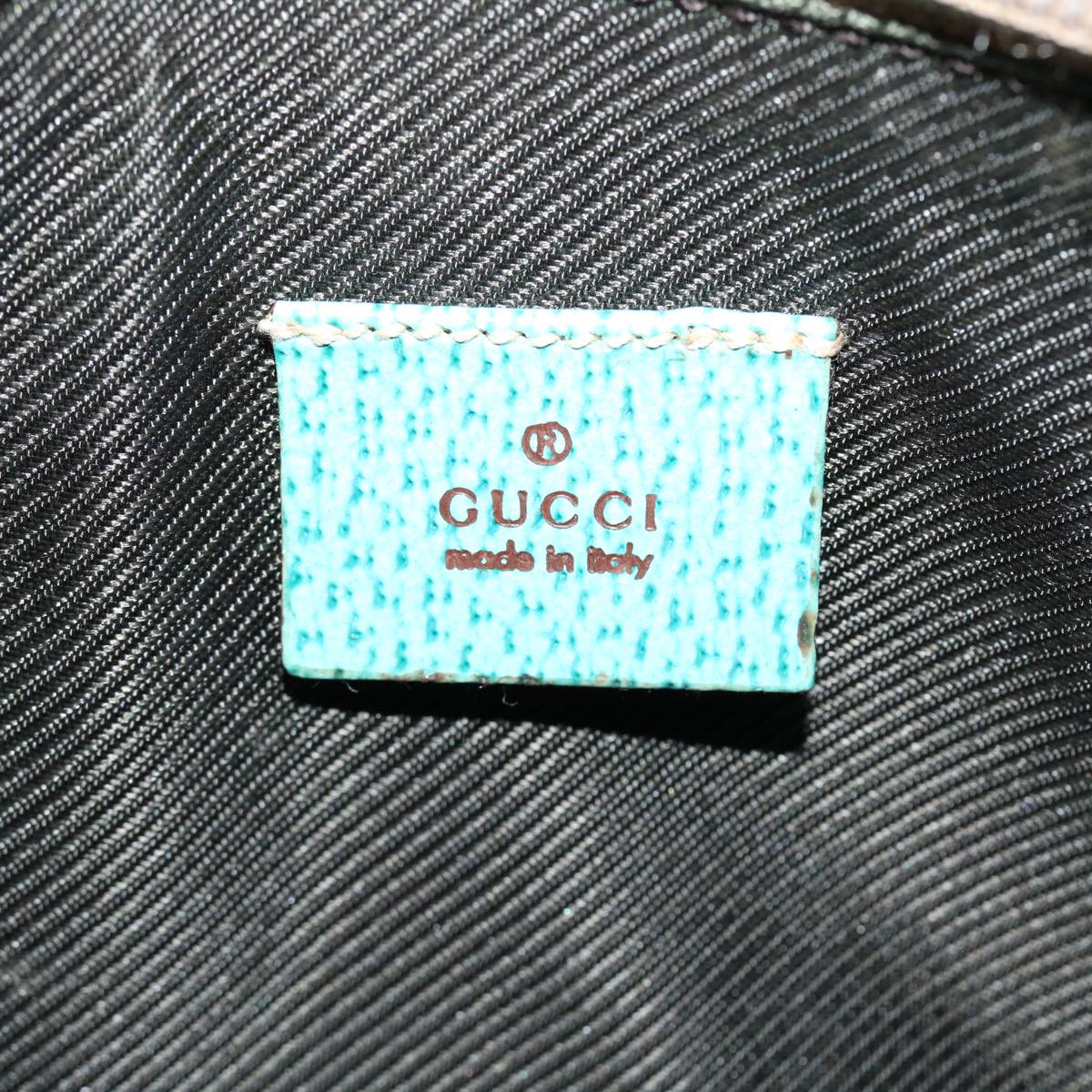 GUCCI GG Canvas Pouch Beige 115238 ro877