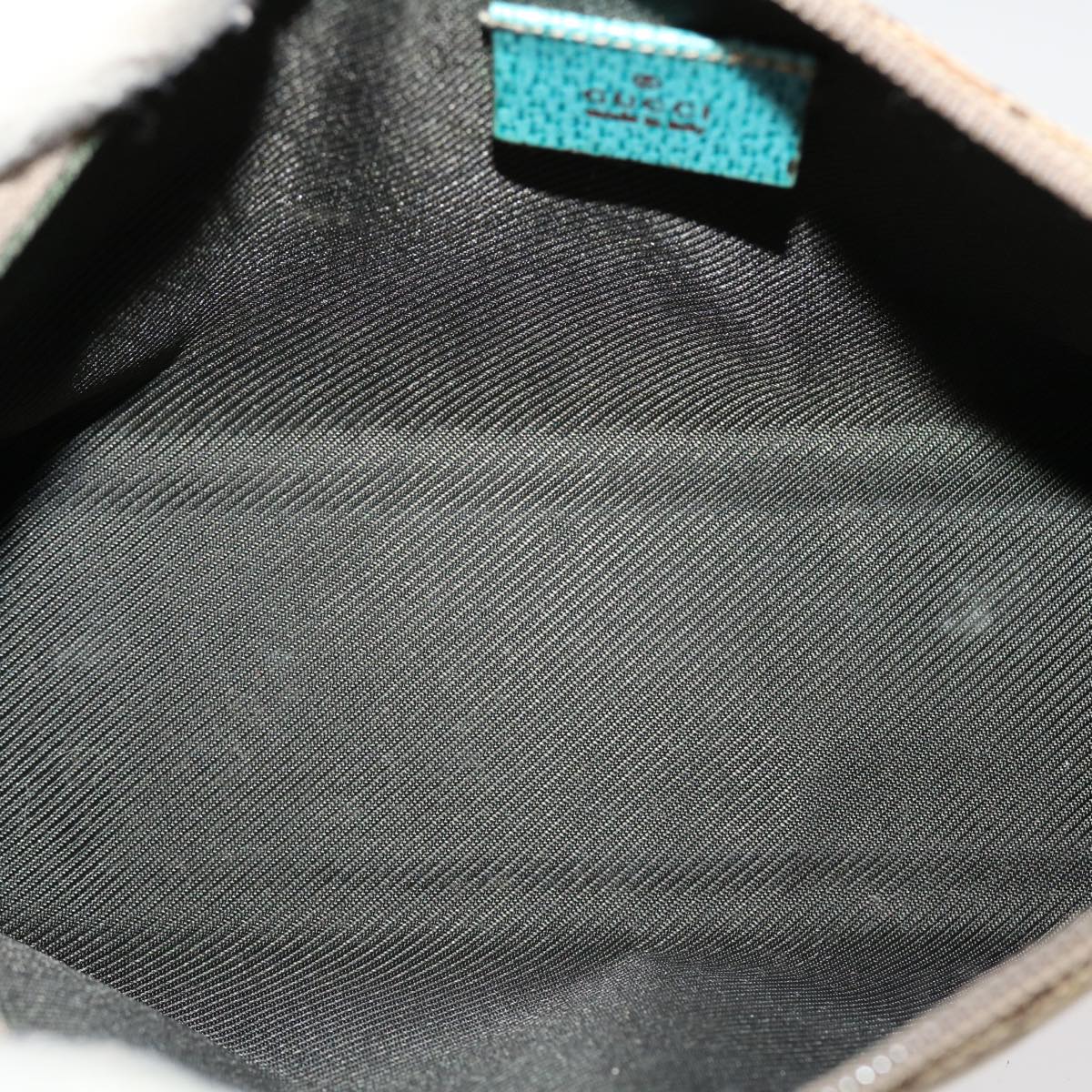 GUCCI GG Canvas Pouch Beige 115238 ro877