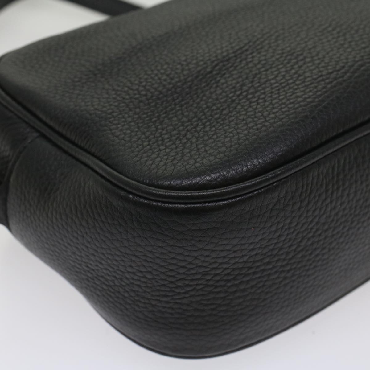 GUCCI Soho Shoulder Bag Leather Black 308364 S236